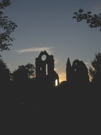 Arbroath Abbey At Sun set