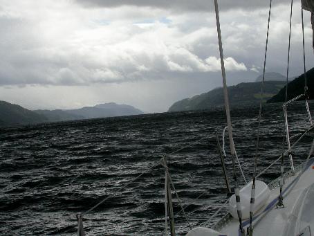 Loch Ness on a Stormy Day
