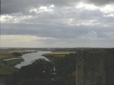 Amble from Warkworth Castle